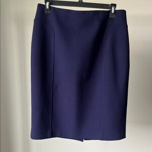 Halogen Deep Purple Pencil Skirt